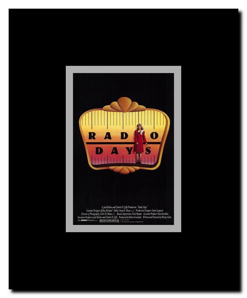 Radio Days Framed Movie Poster