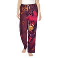 thumbnail image 1 of Radio Demon Alastor Hazbin Hotel Women's Pajama Pants Lounge Daily Novelty Cozy Sleep Bottoms Pants Sleepwear With Pockets, 1 of 8