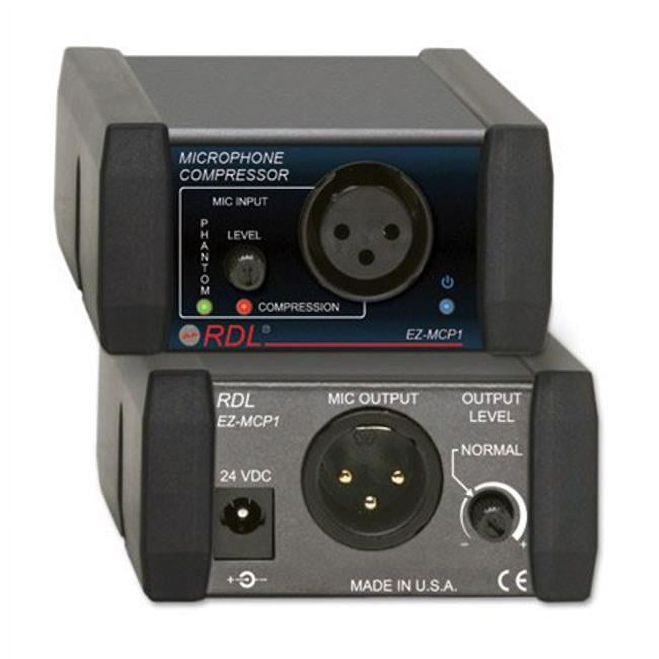 希少！ECHO CHAMBER & MIC COMPRESSOR Radio Design Labs EZ-MCP1 2.9 x 5 in. Microphone Compressor