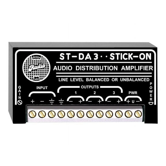 Radio Design Labs ST-DA3 Line Level Distribution Amplifier - 1x3