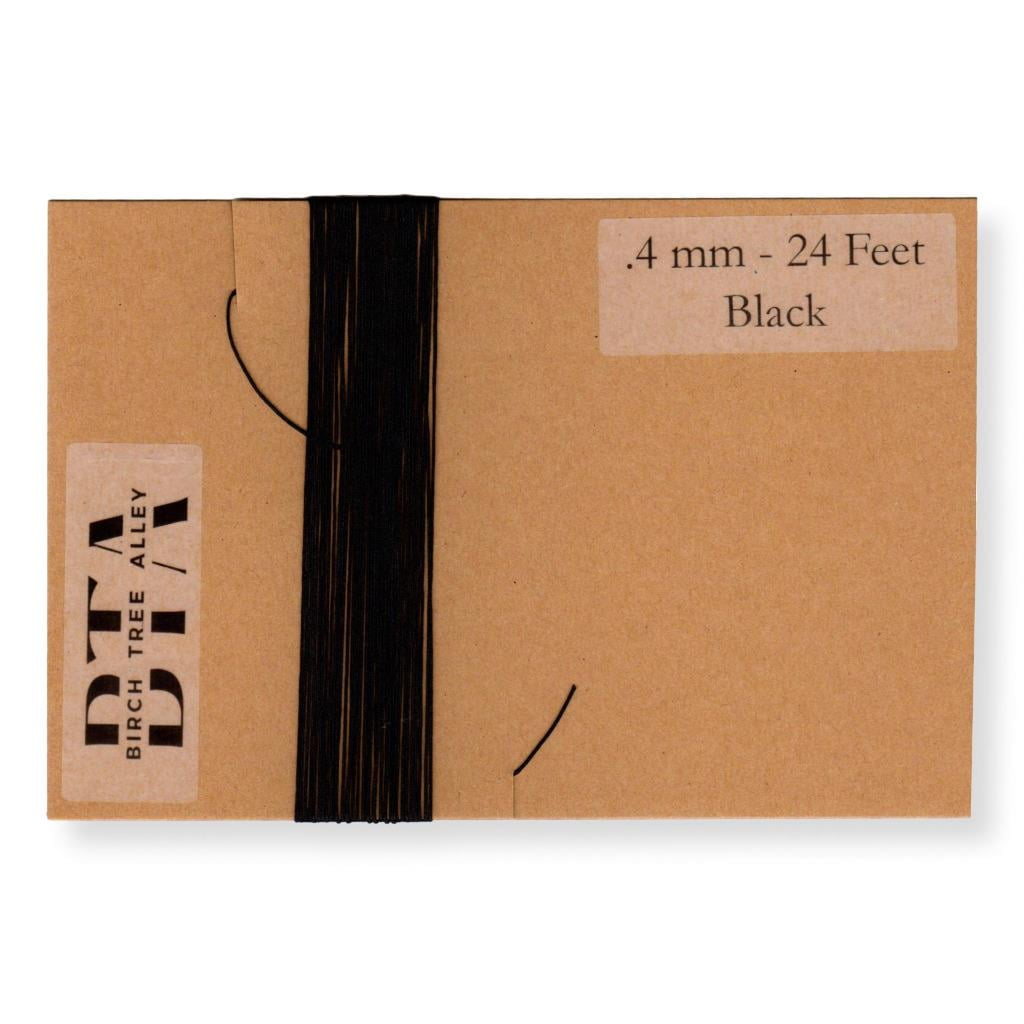 Radio Dial Cord Braided Nylon String for Vintage Radio Dial Drive Black