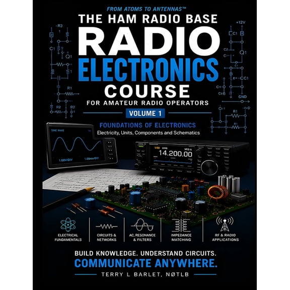 Radio Electronics for Amateur Radio Oper Radio Electronics for Amateur Radio Operators - Foundations of Electronics: From Atoms to Antennas(TM), Book 1, (Paperback)