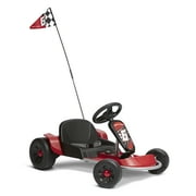 Open Box Radio Flyer 12V Turbo Go-Kart Battery Powered Riding Toy for Kids
