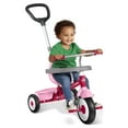 thumbnail interactive-video image 1 of Radio Flyer 3-in-1 Stroll 'N Trike with Adjustable Seat for Ages 1.5 to 5 Years, Pink, 1 of 19