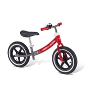 Radio Flyer Air Ride Balance Bike with Adjustable Seat, Air Tires, Red