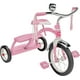 radio flyer classic pink dual deck tricycle
