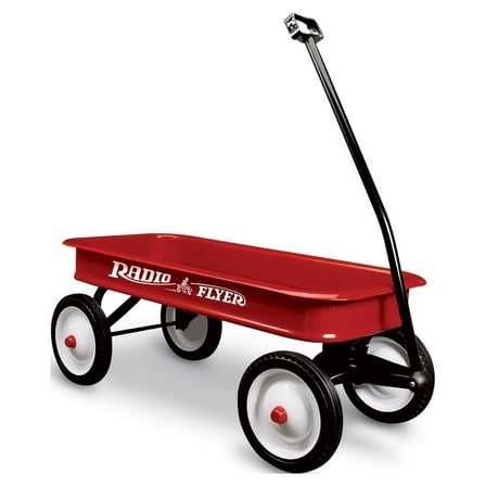 Radio Flyer Classic Red Wagon, Metal, Kids Ride-on Toy