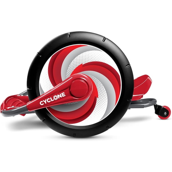 Radio Flyer Cyclone Three Wheel 306 Degree Spin Arm Powered Trike for Ages 3-7