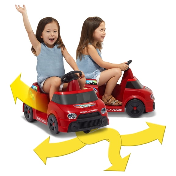 Radio Flyer DJ Dance & Spin 6V Dancing Car Ride-On with LED Lights