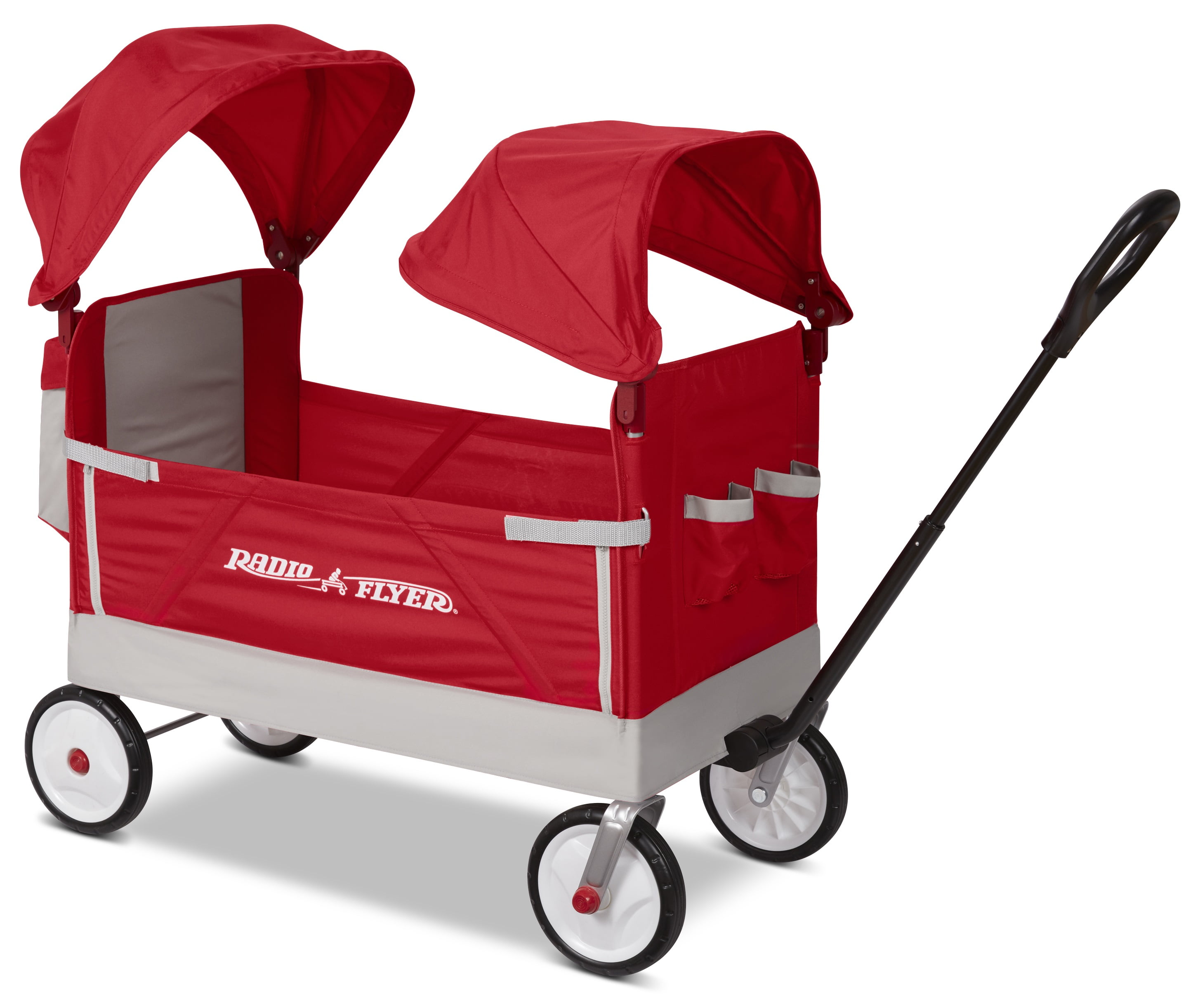 Radio Flyer, Family Wagon, Foldable Seats, Dual Adjustable
