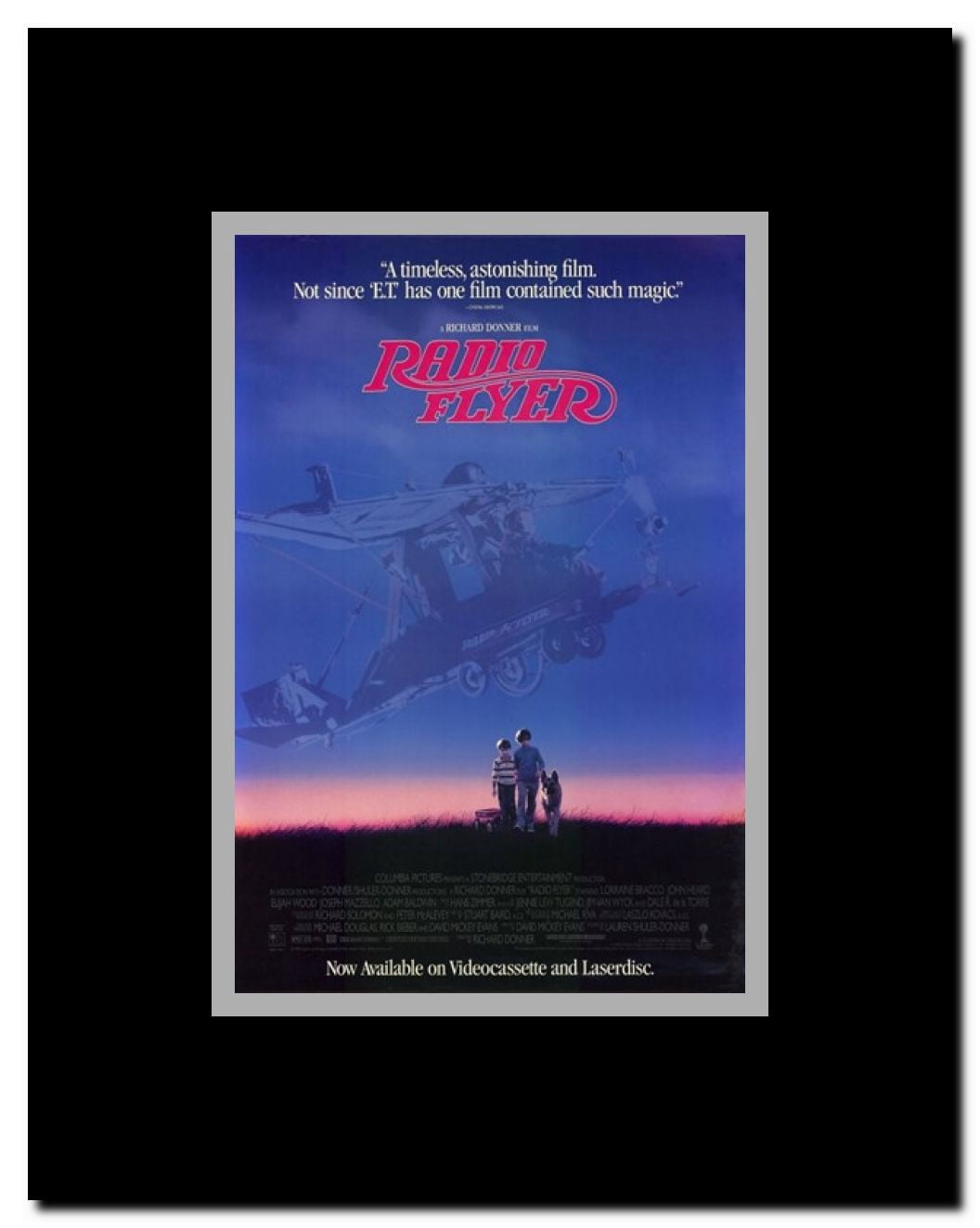 Radio Flyer Framed Movie Poster
