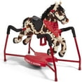 thumbnail interactive-video image 1 of Radio Flyer Freckles Plush Interactive Riding Horse, Ride-on for Kids 2-6 Years, Realistic Sounds, 1 of 19