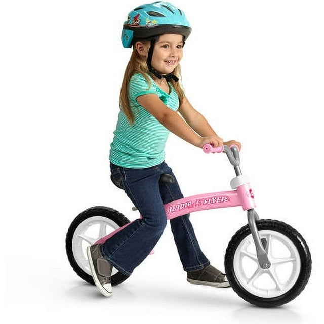 Radio Flyer, Glide & Go Balance Bike, 11" Wheels, Pink