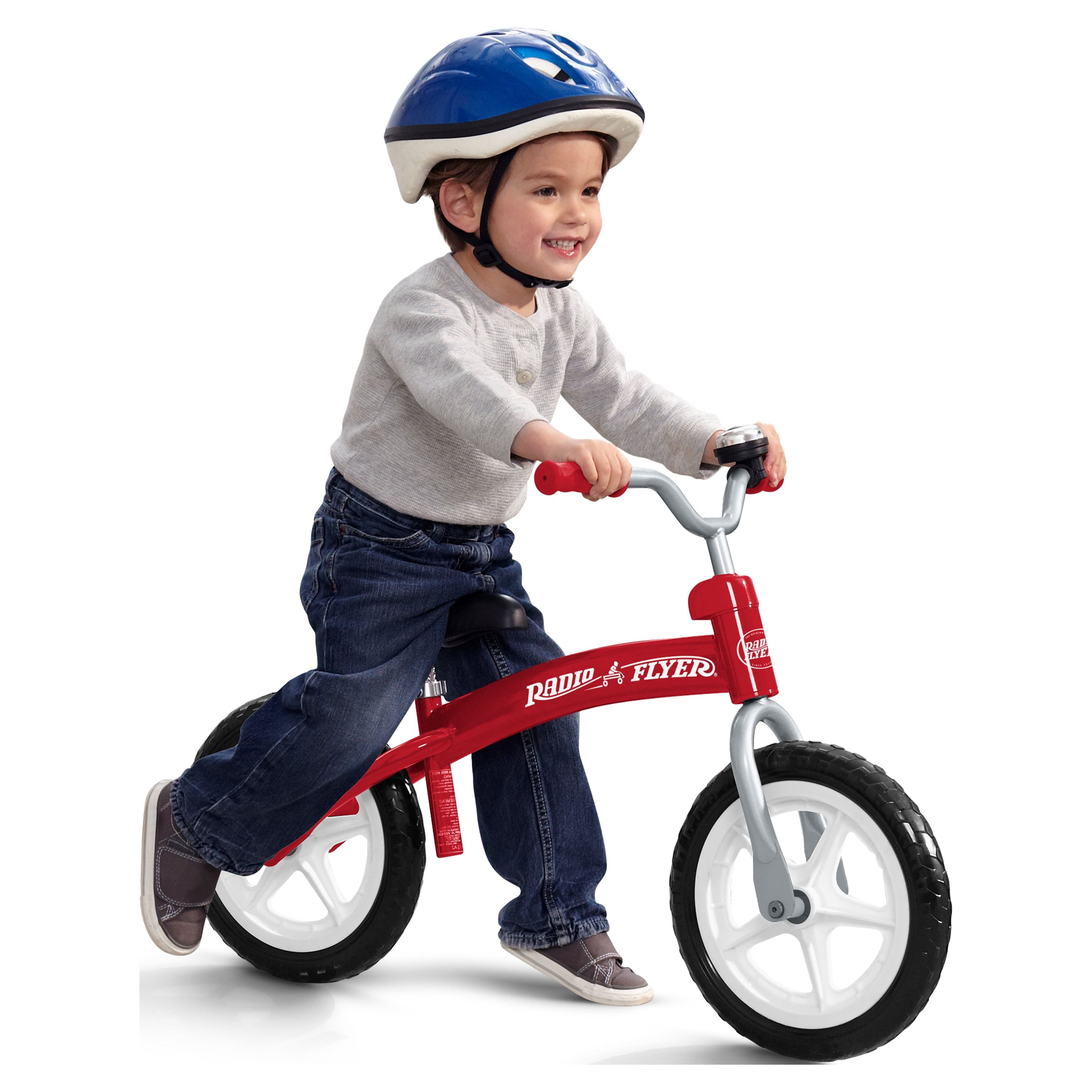 Radio Flyer Kids Glide Pedal-Free Beginner Balance Bike, Red Radio Flyer Kids Glide Pedal-Free Beginner Balance Bike, Red