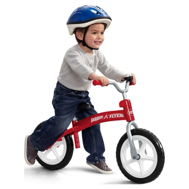 Radio Flyer, Glide & Go Balance Bike, Red, Unisex Beginner Bike