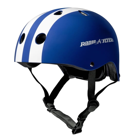 Radio Flyer Kids Bicycle Helmet, Blue