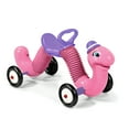 thumbnail image 1 of Radio Flyer Inchworm - Classic Bounce and Go Toddler Ride-On Toy, Pink Inchworm Character with Maximum Load Capacity of 50lbs, 1 of 5