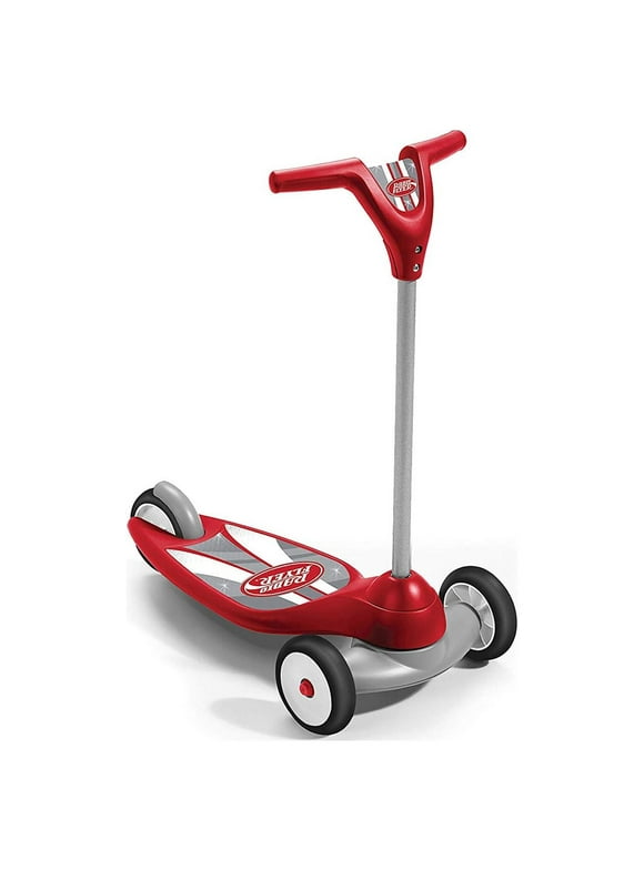 Radio Flyer, My 1st Scooter Sport, 3 Wheeled Scooter, Ages 2-5 Years, Kid Scooter, Red