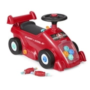 Radio Flyer Pit Stop Play, Racecar with Tools for Toddlers