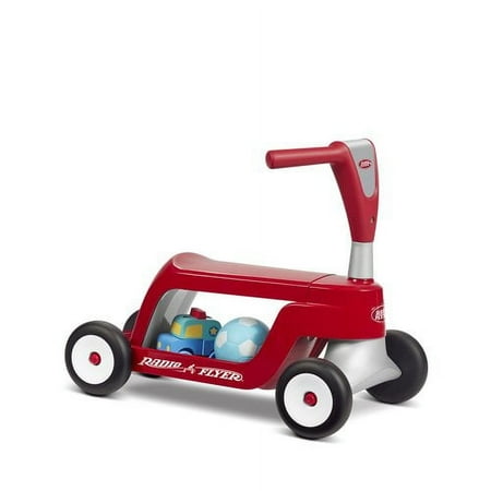Radio Flyer Scoot 2 Scooter 2-in-1 Ride-On and Push Scooter
