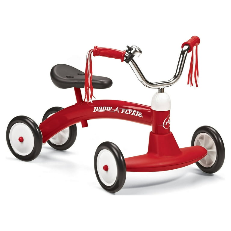 Radio Flyer, Ride-On Tricycle, Scoot About, for Ages 1-3 Years