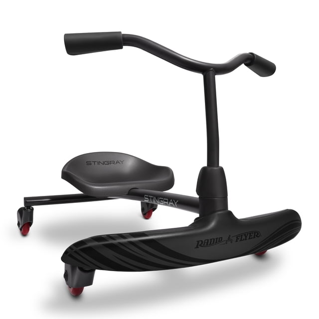 Radio Flyer Stingray, Caster Scooter Ride-On for Kids with Handles, 360 Spins