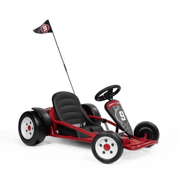 Radio Flyer Ultimate Go-Kart, 24V Red Battery Powered Riding Car