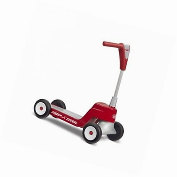 Radio Flyer Unisex RA537583 Ride On Scoot 2 Kick Scooter, Multicolor