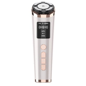 Radio Frequency Skin Tightening Machine Facial Massage Microcurrent Facial Device Light Therapy for Eye and Neck Wrinkles