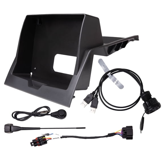 MB Quart Polaris Ranger 1000/XP Dash Kit GMR7V1 and Included 10 Inch Radio Antenna