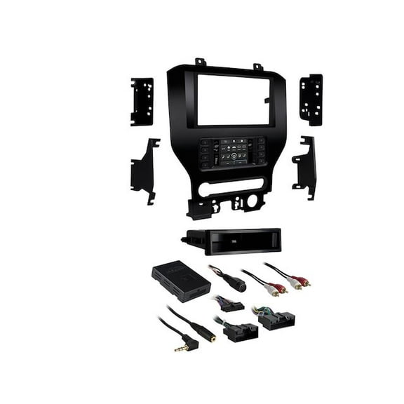 Radio Installation Kit - Compatible with 2015 - 2017 Ford Mustang 2016