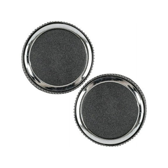 Radio Knob Set 2 Piece Set - Compatible with 2007 - 2013 Chevy Suburban 2500 2008 2009 2010 2011 2012