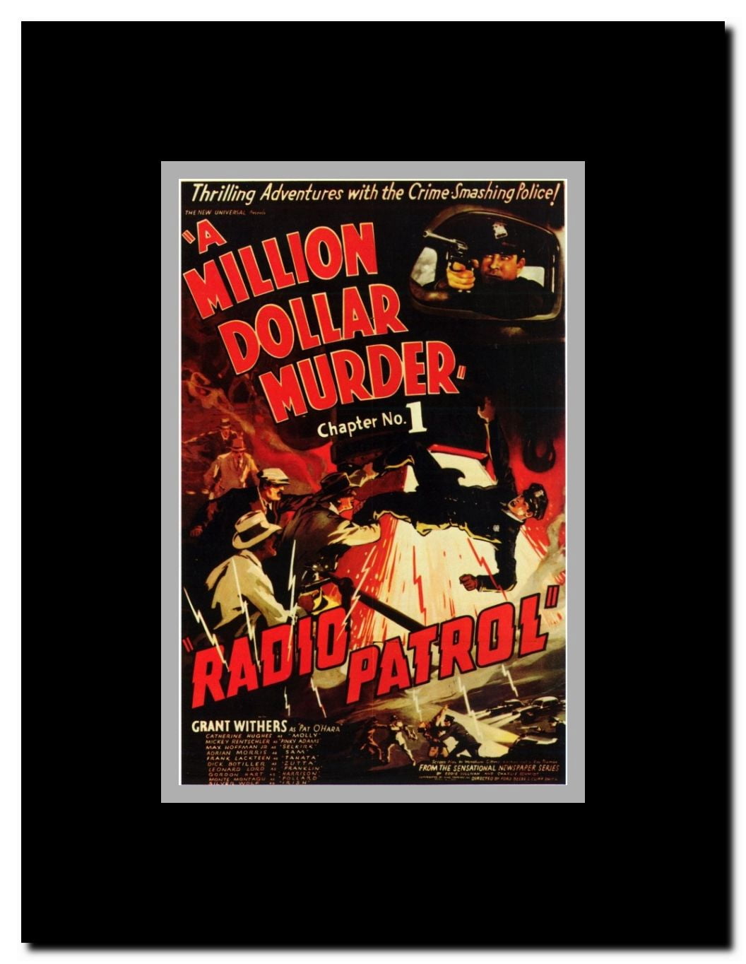 Radio Patrol Framed Movie Poster