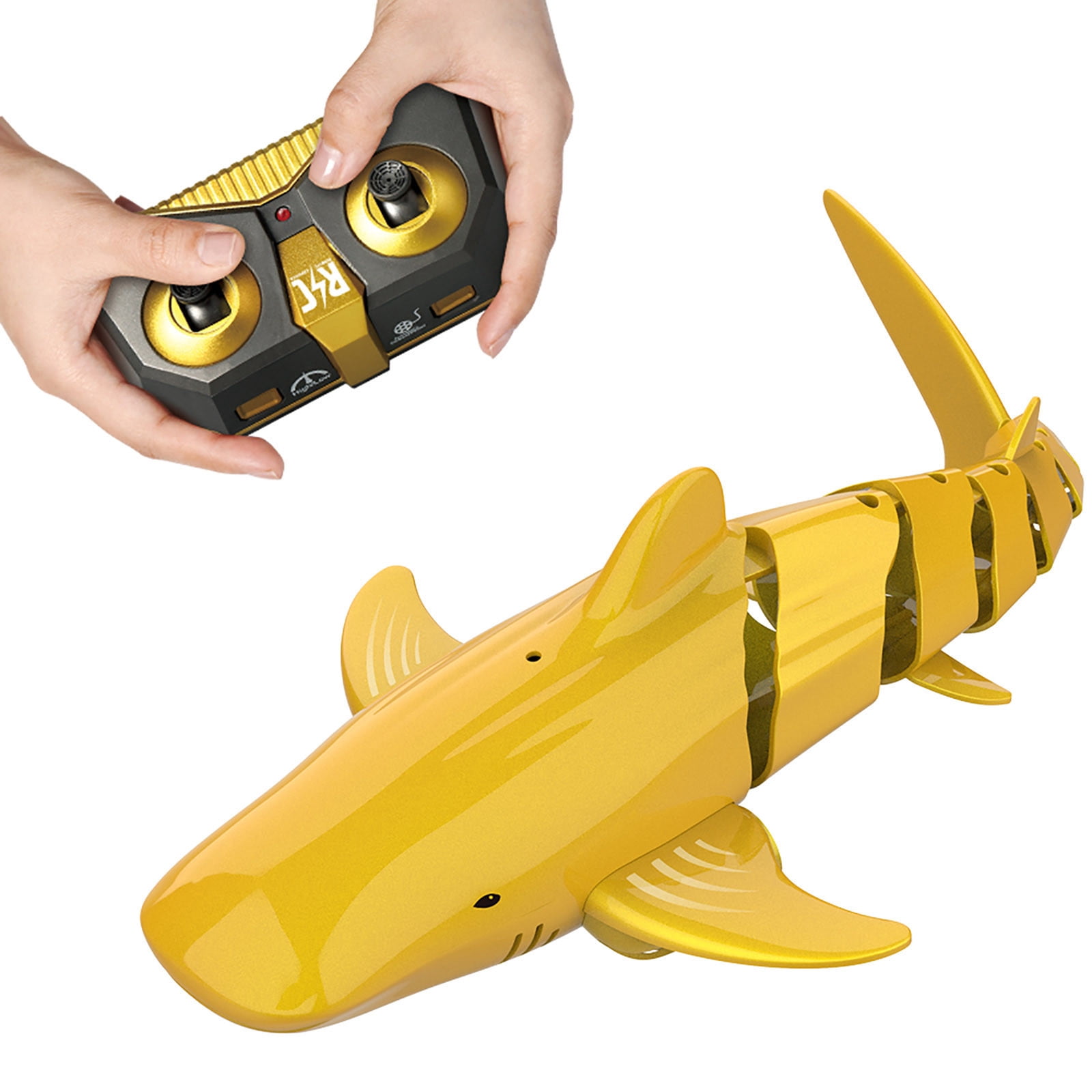 Remote Control Inflatable Fish A Radio Remote Control Electronic Fish 4 Channel Underwater Swimming ...