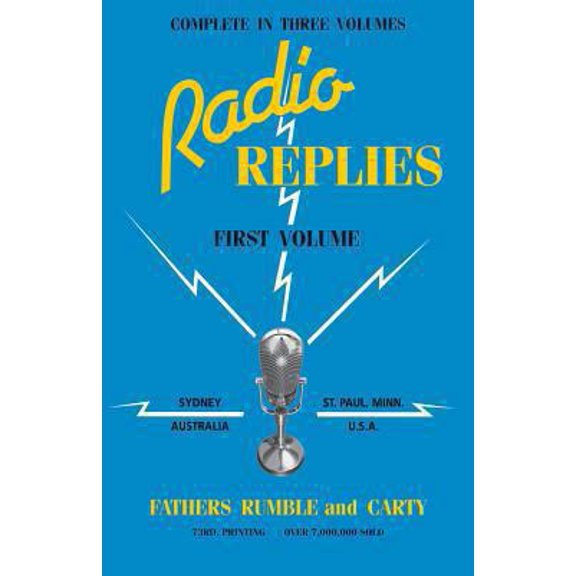 Pre-Owned Radio Replies: Volume 1 (Paperback) 089555089X 9780895550897