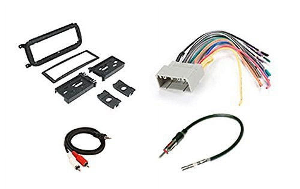Radio Stereo Install Dash Kit + wire harness + antenna adapter for