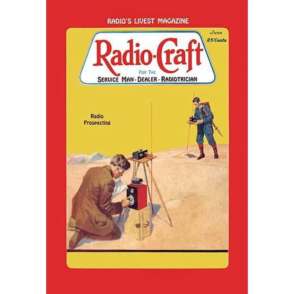 Radio, TV. Wireless, Telegraph, Television Poster Print by Radcraft (24 x 36)