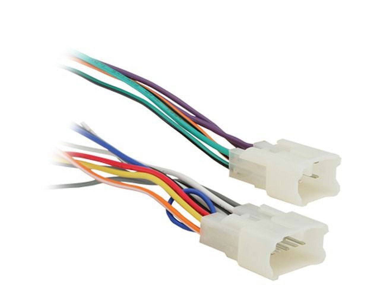 Radio Wire Harness - Compatible with 2001 - 2010, 2014 - 2016 Toyota Sequoia 2002 2003 2004 2005 2006 2007 2008 2009 2015