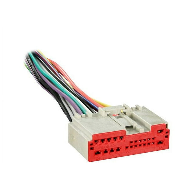 2008 Ford F250 wiring harness behind radio with zip tie routing and protection setup