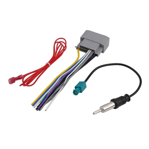 Radio Wiring Harness & Antenna Adapter For Jeep For Dodge For Chrysler 2006-2016