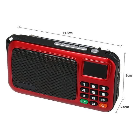 Radio set,Display Radio Set Eryue Radio Portable Tf Play Wired Computer W405 Portable Stereo Receiver Led Display W/ Display Usb Wired Radio Set Receiver W/ Computer Hifi Support Tf