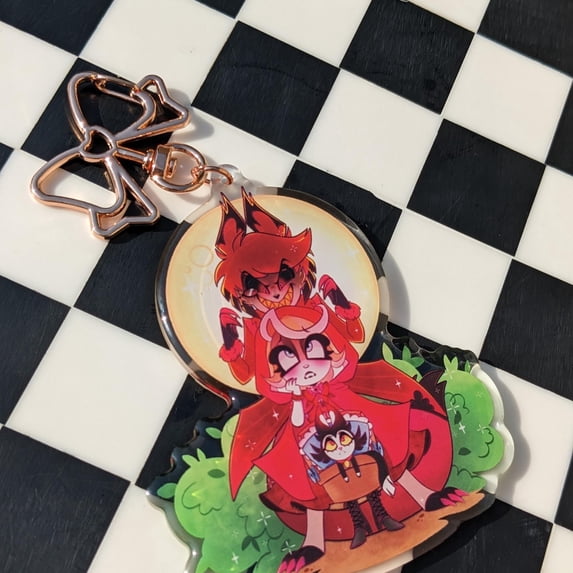 RadioBelle Red Riding Hood Keychain