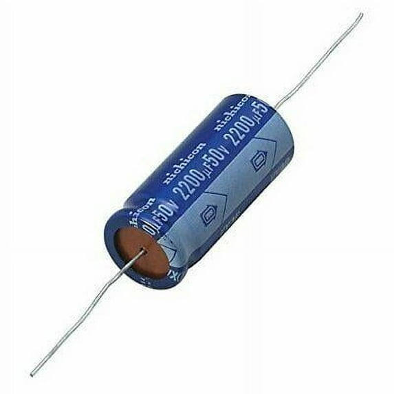 RadioShack 2200uF 50V 20% Axial-Lead Electrolytic Capacitor