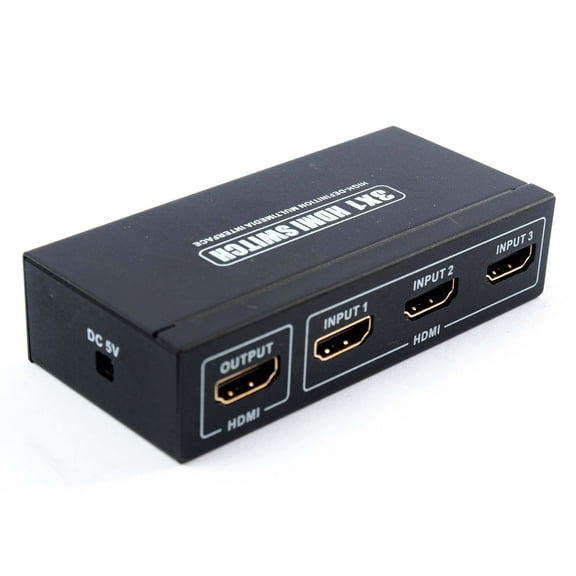 RadioShack 3-Port HDMI Switch 3D, 1080p, Compact & Durable