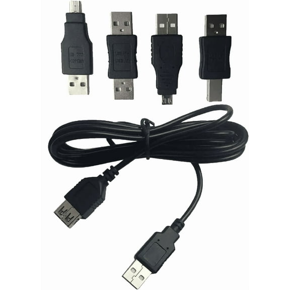 RadioShack 6 in 1 Kit USB 2.0 Type A B Mini B Micro B