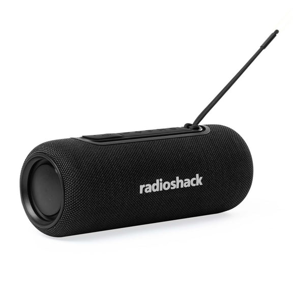 RadioShack Bluetooth Speaker Pumping Box Mini RGB Light 8W 1500MAH Black with FM Radio