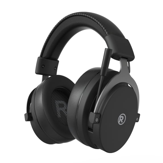 RadioShack Gaming Wireless Headphones – 50mm Drivers, Dual Mode Bluetooth 5.3 + 2.4GHz, 500mAh Battery, 20Hz–20kHz Frequency, Sleek Black Design