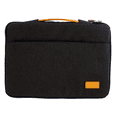 thumbnail image 1 of RadioShack Laptop Sleeve, 15.6 Inch, Slim Laptop Carrying Case with Handle Provides Versatile Protection for 15.6-Inch Laptops and Tablets with Interior Pockets for Extra Storage, Black, 1 of 5