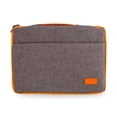thumbnail image 1 of RadioShack Laptop Sleeve, 15.6 Inch, Slim Laptop Carrying Case with Handle Provides Versatile Protection for 15.6-Inch Laptops and Tablets with Interior Pockets for Extra Storage, Gray, 1 of 7