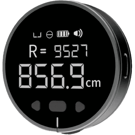 RadioShack Multifunctional Tape Measure – 99m Range, USB Rechargeable ...